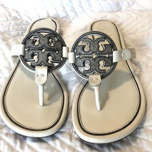 Embellished Tory Burch Miller Sandals